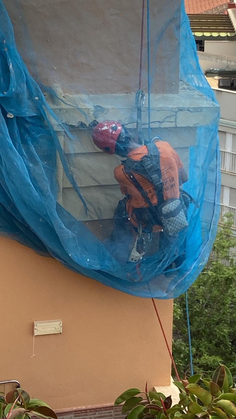 Trabajo en confinado con amianto